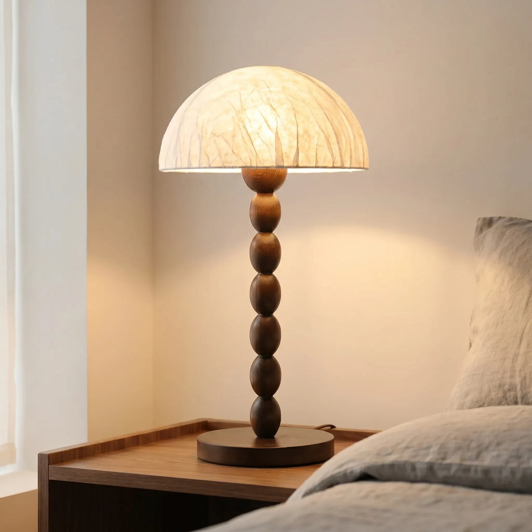 Domed Textured Shade Lamp -  Nadori