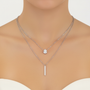 Doppelkette Mit Anhänger - ShimmerNeck 