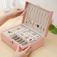 Doppellagige Schmuckaufbewahrung - JewelryHaven 