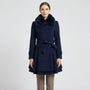Double-Breasted Belted Winter Coat - Kristie