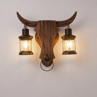 Double Lantern Wall Fixture -  Antiquorix