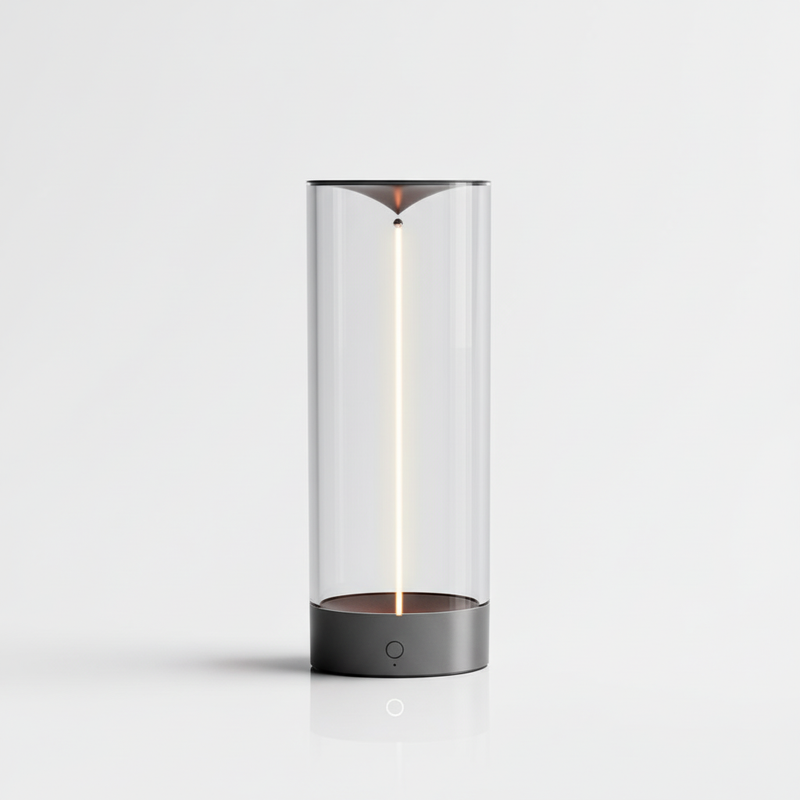Drahtlose Zylindrische Tischlampe - MagniBeam