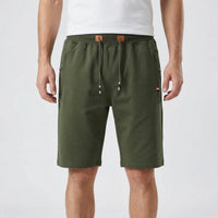 Drawstring Waist Casual Men's Shorts - Randy