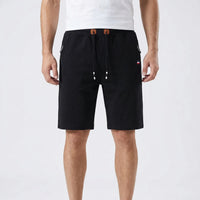 Drawstring Waist Casual Men's Shorts - Randy
