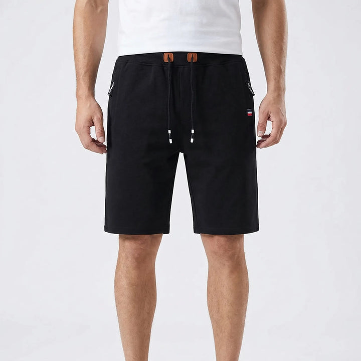 Drawstring Waist Casual Men's Shorts - Randy