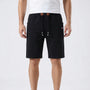 Drawstring Waist Casual Men's Shorts - Randy