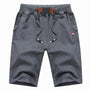 Drawstring Waist Casual Men's Shorts - Randy