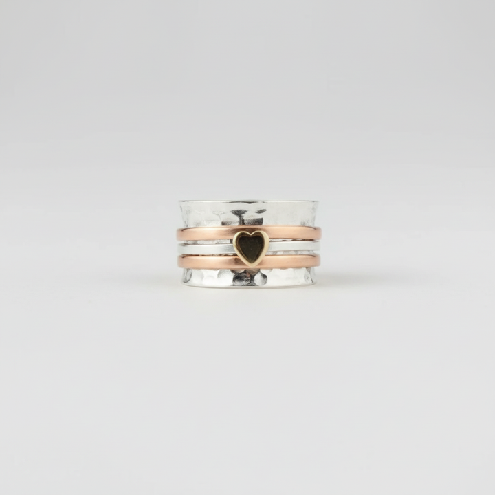 Drehbares Herzdesign - HeartRing 