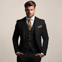 Dreiteiliger Slim Fit Anzug - Yannick