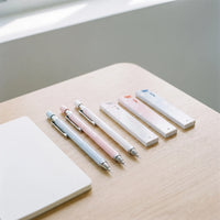 Druckbleistift-Set Mit Pastellfarbenem Blumenmuster - Florascribe