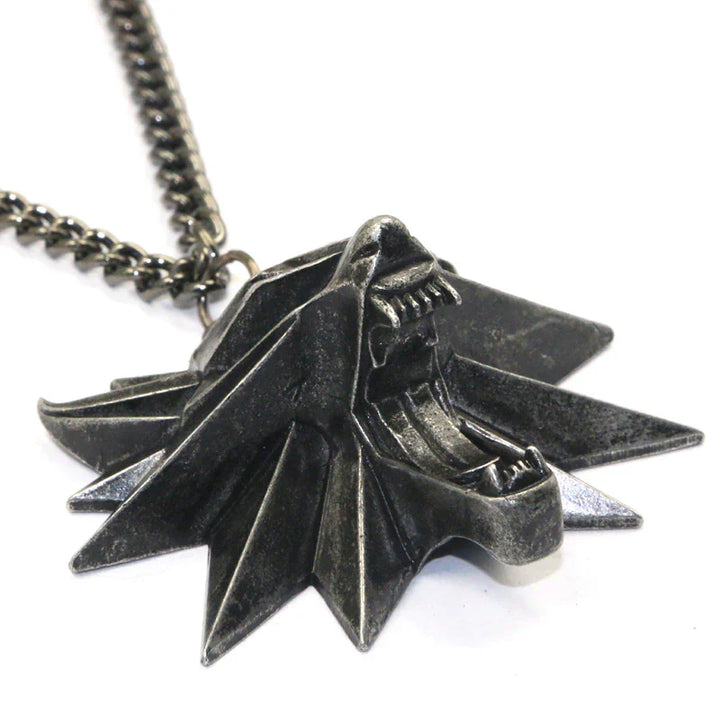 Edelstahl-Halskette - WolfCharm 