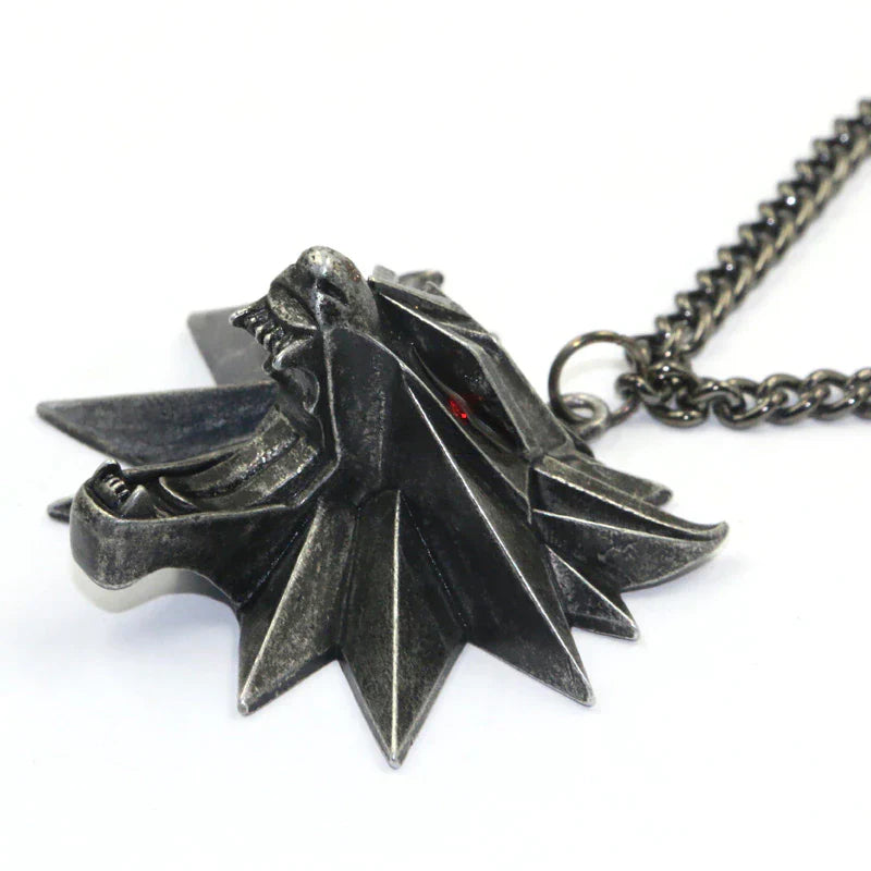 Edelstahl-Halskette - WolfCharm 