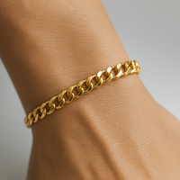 Edelstahl Kettenarmband - ChainGlow 