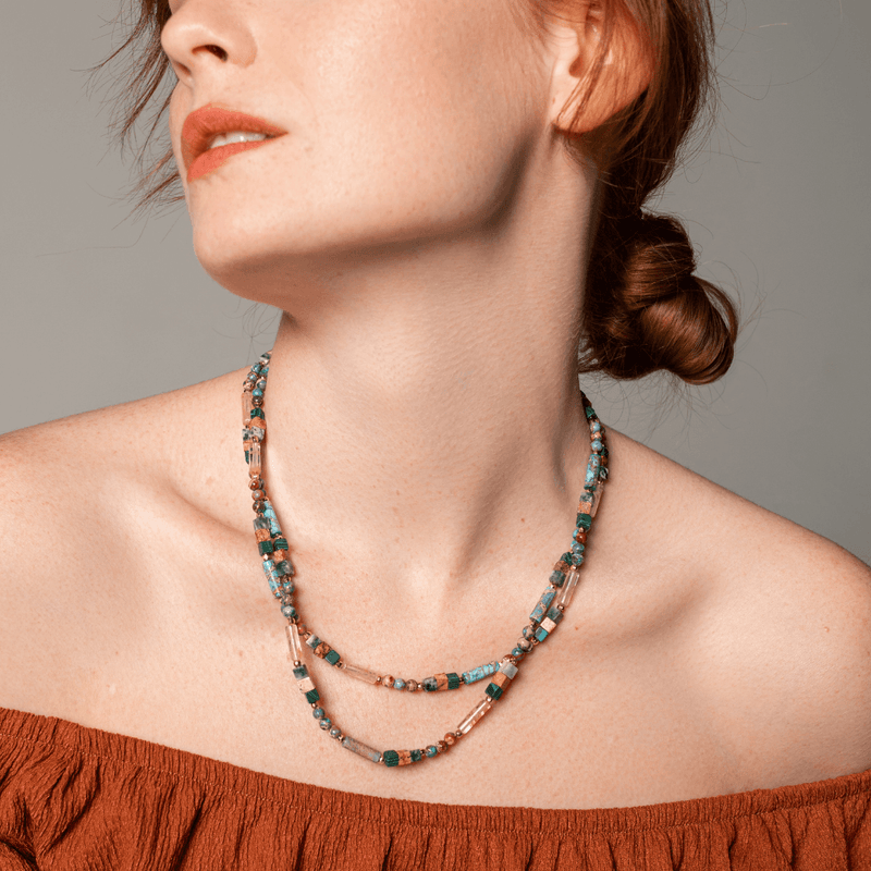 Edelstein-Choker-Kette - HarmonyNecklace 