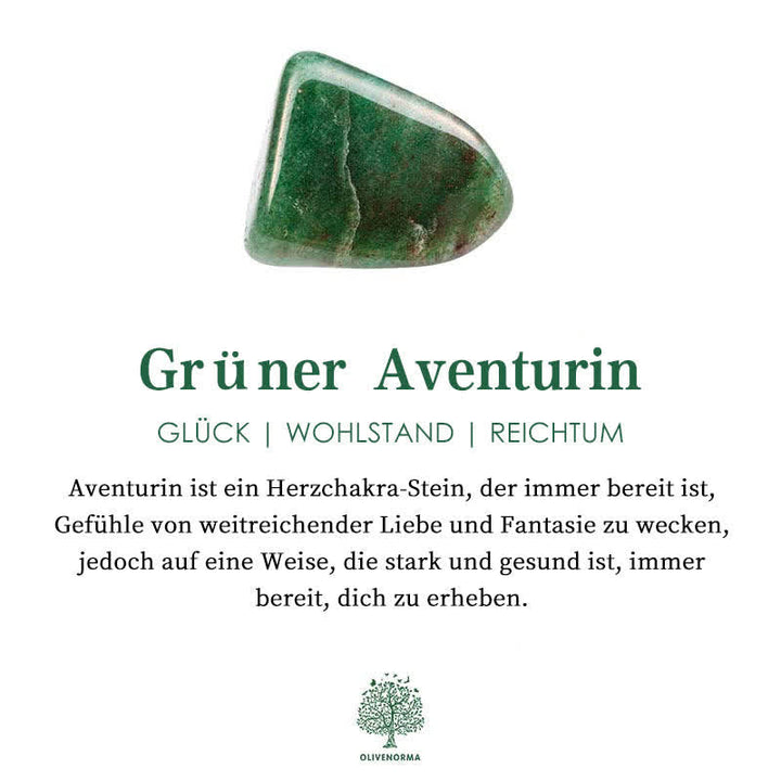 Edelsteinkette Mit Anhänger - HexaJewelry 