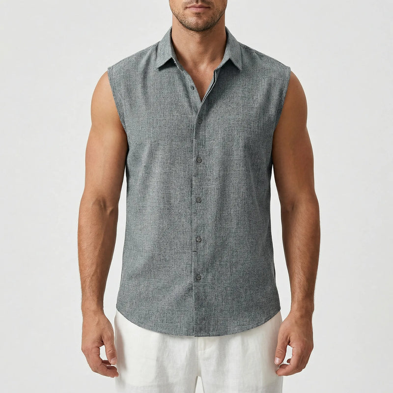 Effen Zomershirt Zonder Mouwen - Dexter