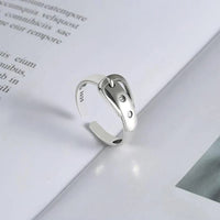 Einstellbarer Silberring - StyleRing 