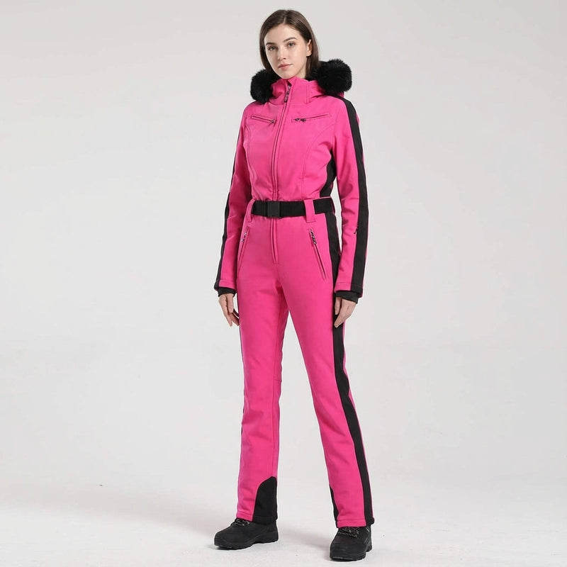 Einteiliges Skioverall Mit Kapuze - Clarissa