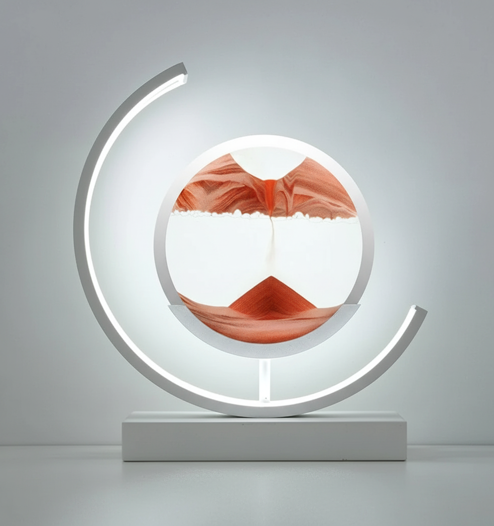 Einzigartige Sandlandschaft Lampe - SerenityLamp 