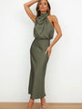 Elegant Party Dress With A Lustrous Finish - Brooke
