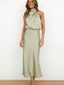 Elegant Party Dress With A Lustrous Finish - Brooke