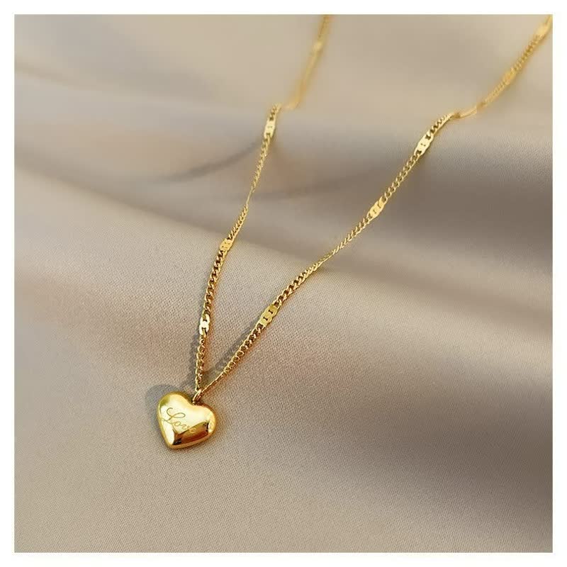 Elegante Halskette - GoldenGleam 