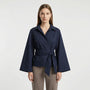 Elegante Wickelbluse Mit Weiten Ärmeln - Robyn