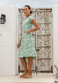 Elegantes Freizeitkleid Mit Taschen - Samira
