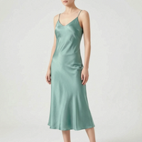 Elegantes Midi-Trägerkleid -  Charlotte