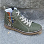 Damen & Herren Winterstiefel Vintage Design mit Isolierung & rutschfester Sohle – Norena