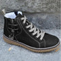 Damen & Herren Winterstiefel Vintage Design mit Isolierung & rutschfester Sohle – Norena