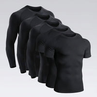 Eng Anliegendes Kompressionsshirt Langarm Set - Grant