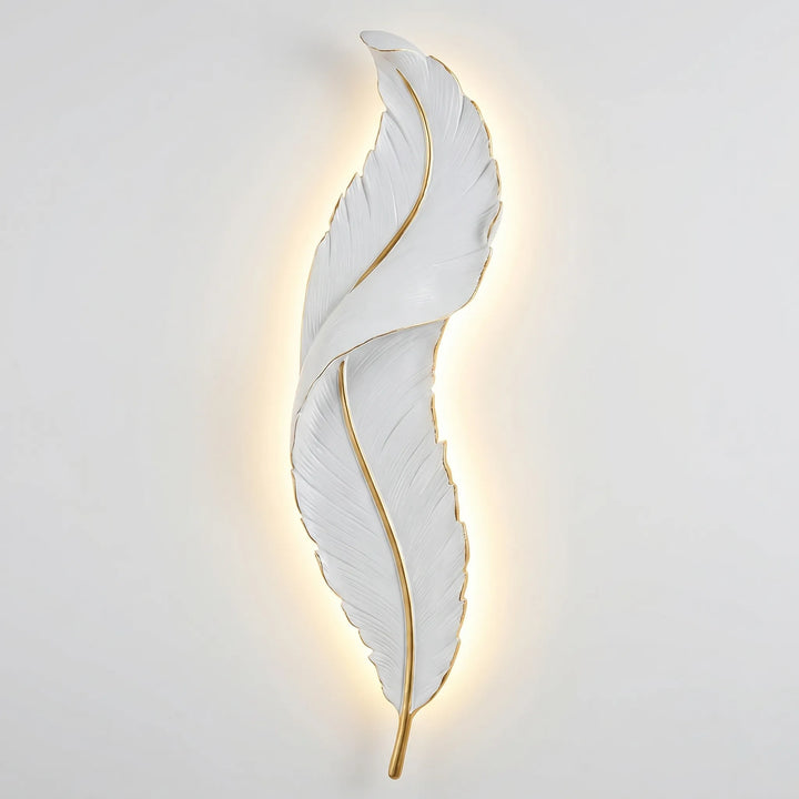 Feather Shaped Wall Lamp -  Plumina
