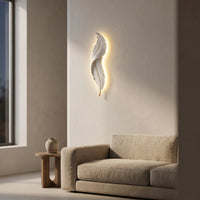 Feather Shaped Wall Lamp -  Plumina
