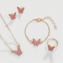 Feingliedrige Kette Mit Schmetterlingsanhänger - Maripell