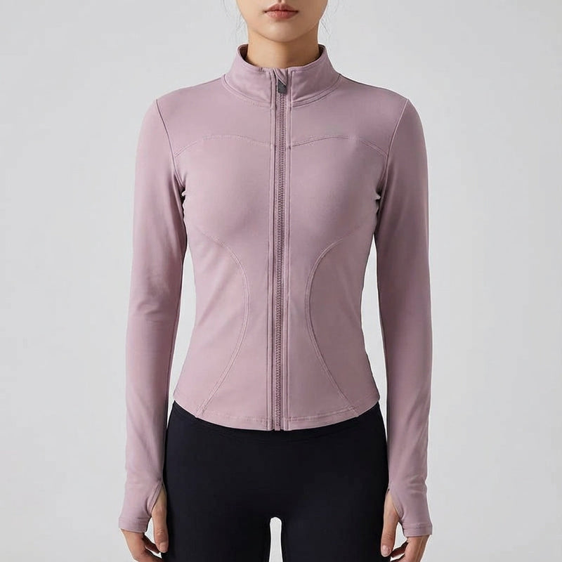 Figurbetonte Activewearjacke Aus Stretch - Georgia