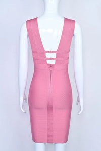 Figurbetontes Knielanges Kleid - Cindy