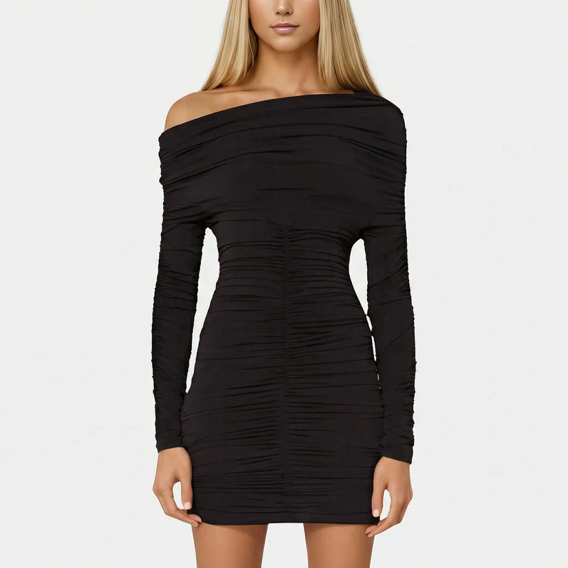 Figurbetontes Off Shoulder Kleid - Celia