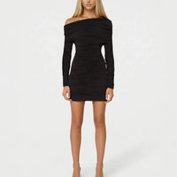 Figurbetontes Off Shoulder Kleid - Celia