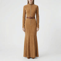 Figurbetontes Retro-Kleid Mit Seitenschlitz - Marcia