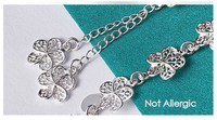 Filigranes Silberarmband - FlowerCuff 