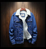 Fleece-Lined Retro Denim Jacket - Samuel