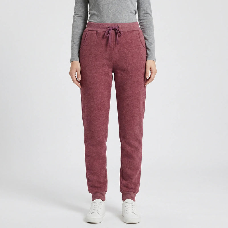 Fleece-Lined Women's Jogger Trousers - Karen