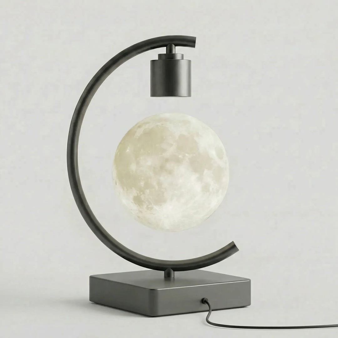 Floating Moon Lamp With Speaker -  Orbitlume