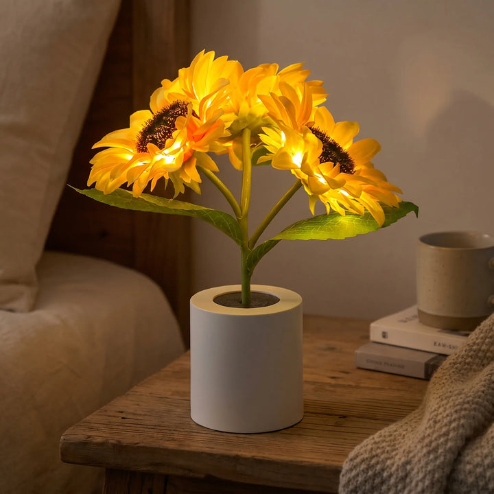Floral Decorative Table Lamp -  Lumiflora