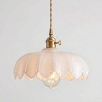 Floral Glass Pendant Ceiling Light -  Petalux