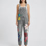 Floral Print Dungaree Jumpsuit - Susie