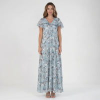 Floral Print Floaty Maxi Dress - Janie