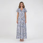 Floral Print Floaty Maxi Dress - Janie