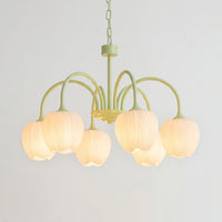 Floral Tulip-Inspired Ceiling Chandelier -  Floriven